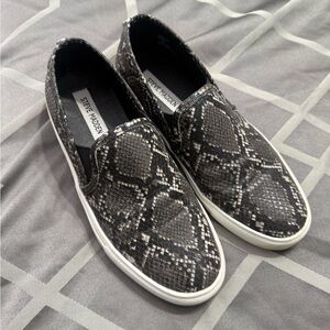Steve Madden Snake Print Slip-On Women’s Shoes